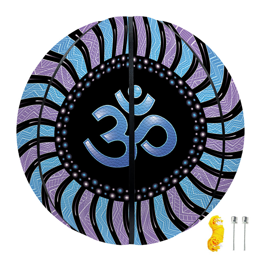 Psychedelic Om Print Basketball