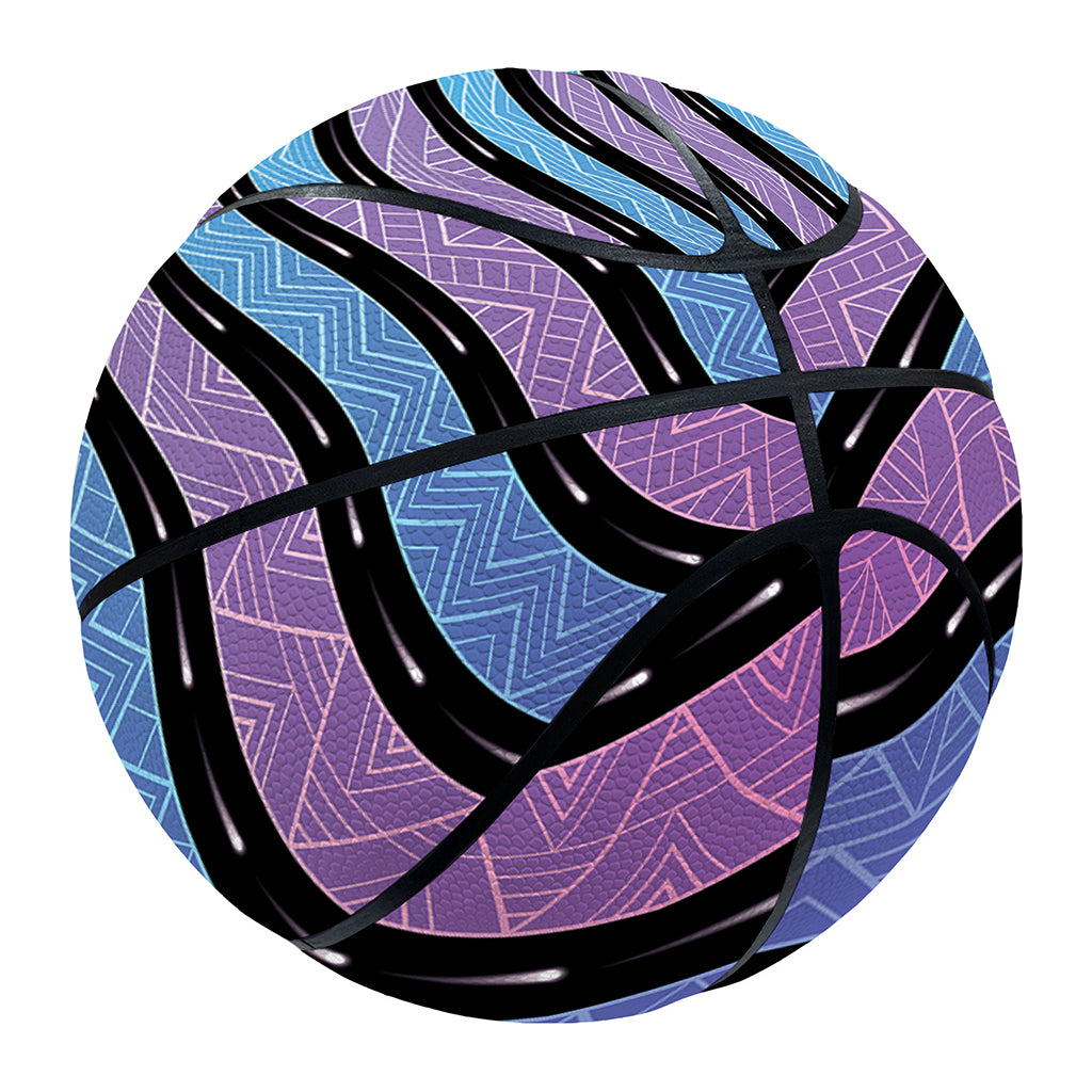 Psychedelic Om Print Basketball