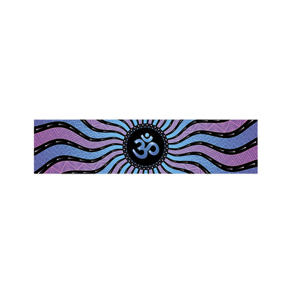 Psychedelic Om Print Bed Runner