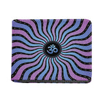 Psychedelic Om Print Bifold Wallet
