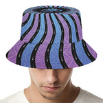 Psychedelic Om Print Bucket Hat