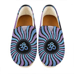 Psychedelic Om Print Casual Shoes