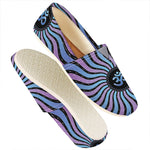 Psychedelic Om Print Casual Shoes