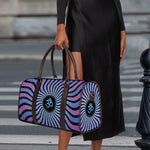 Psychedelic Om Print Duffle Bag