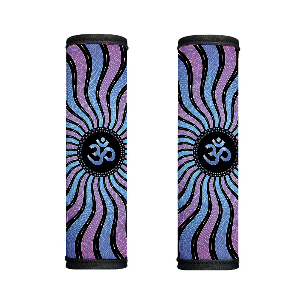 Psychedelic Om Print Handle Covers