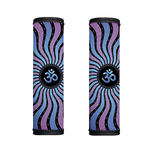 Psychedelic Om Print Handle Covers