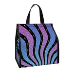 Psychedelic Om Print Insulated Lunch Tote