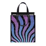 Psychedelic Om Print Insulated Lunch Tote