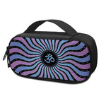 Psychedelic Om Print Insulin Cooler Travel Case