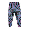 Psychedelic Om Print Jogger Pants