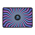 Psychedelic Om Print Kitchen Mat