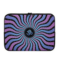 Psychedelic Om Print Laptop Sleeve