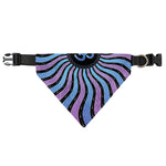 Psychedelic Om Print Over The Collar Dog Bandana