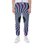 Psychedelic Om Print Scuba Joggers