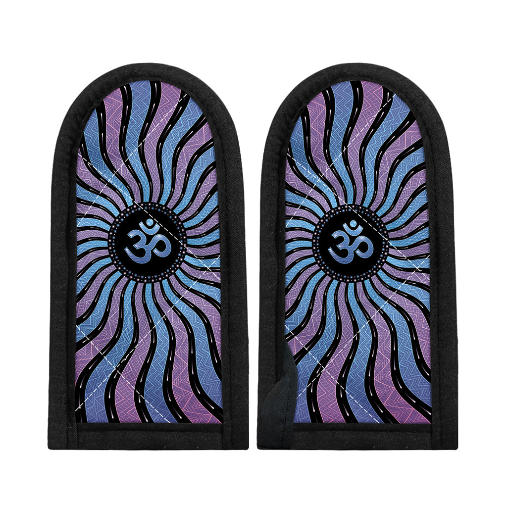 Psychedelic Om Print Skillet Handle Cover
