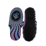 Psychedelic Om Print Slippers