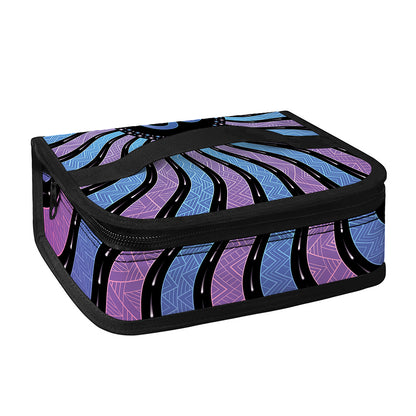 Psychedelic Om Print Small Lunch Bag