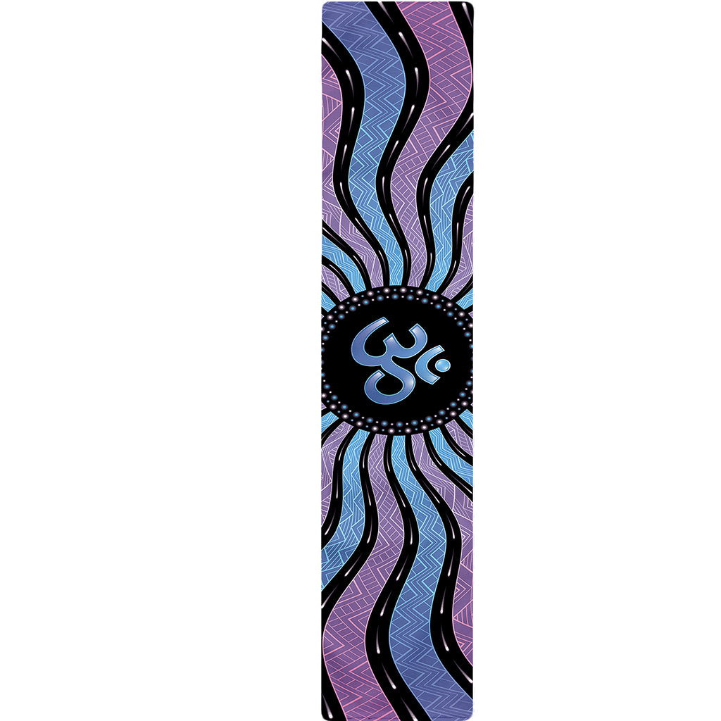 Psychedelic Om Print Table Runner