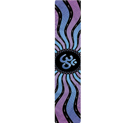 Psychedelic Om Print Table Runner