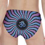 Psychedelic Om Print Women's Panties