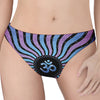 Psychedelic Om Print Women's Thong