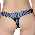 Psychedelic Om Print Women's Thong