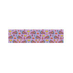 Psychedelic Pizza Pattern Print Bed Runner