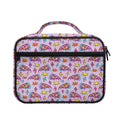 Psychedelic Pizza Pattern Print Briefcase Bible Bag