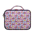 Psychedelic Pizza Pattern Print Briefcase Bible Bag