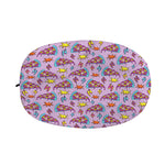 Psychedelic Pizza Pattern Print Car Side Mirror Covers
