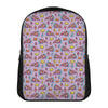 Psychedelic Pizza Pattern Print Casual Backpack