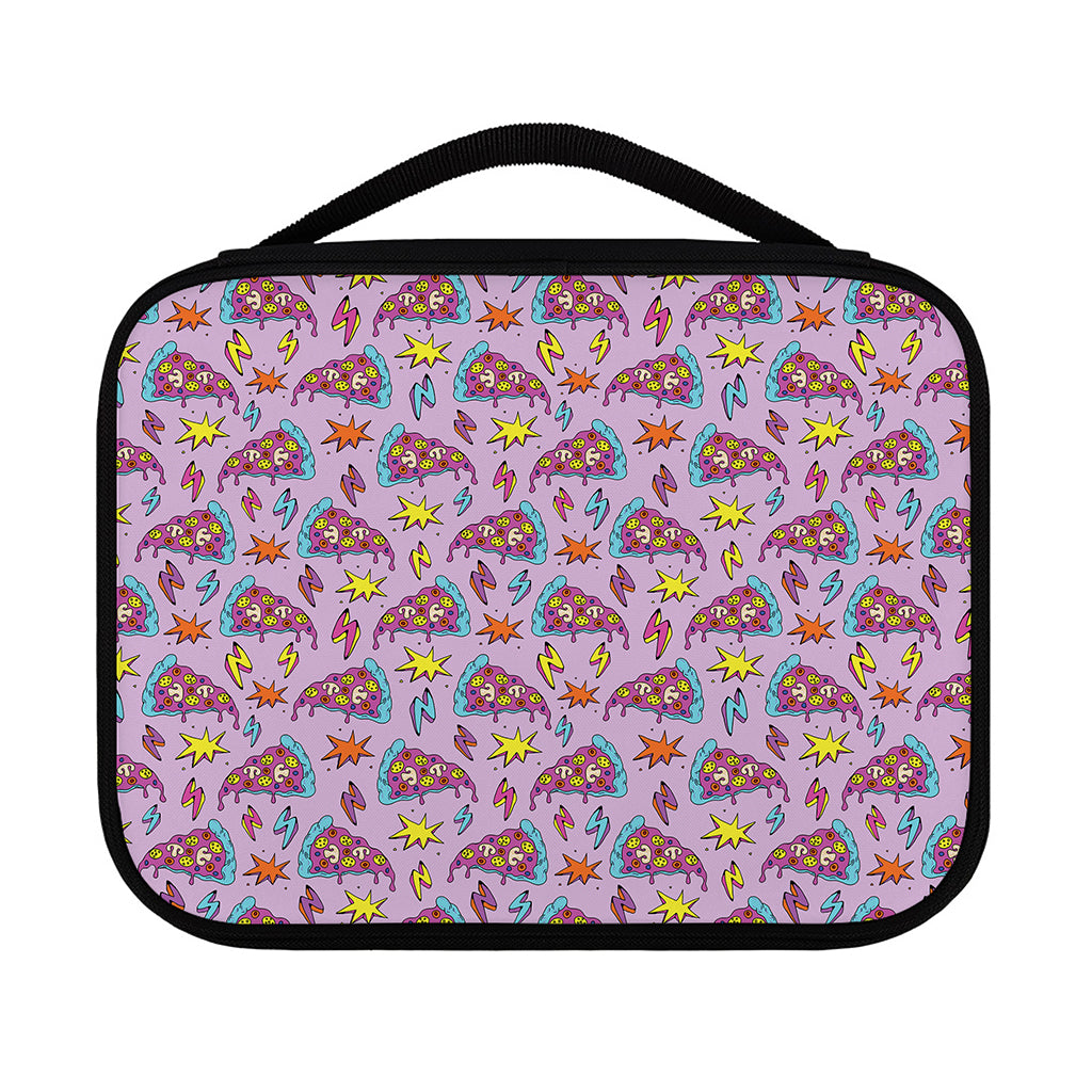 Psychedelic Pizza Pattern Print Classic Bible Case