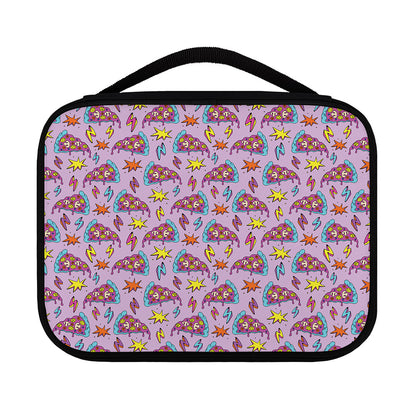 Psychedelic Pizza Pattern Print Classic Bible Case