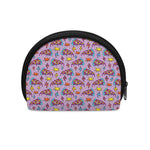 Psychedelic Pizza Pattern Print Coin Purse