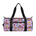 Psychedelic Pizza Pattern Print Gym Bag