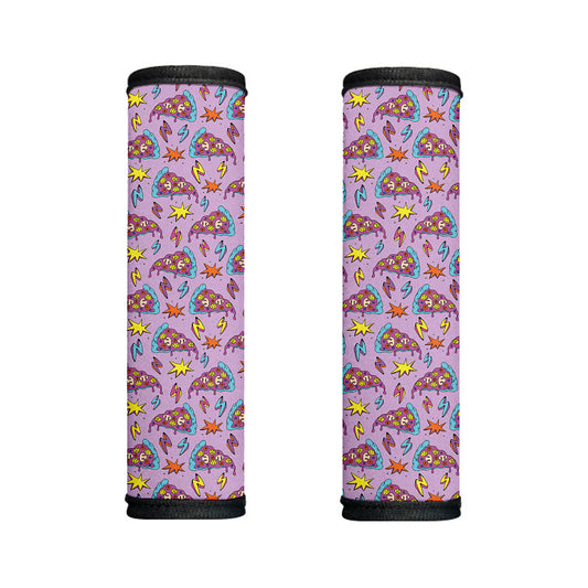 Psychedelic Pizza Pattern Print Handle Covers