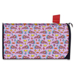 Psychedelic Pizza Pattern Print Mailbox Cover