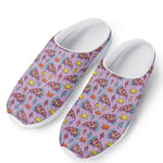 Psychedelic Pizza Pattern Print Mesh Casual Shoes