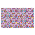 Psychedelic Pizza Pattern Print Polyester Doormat