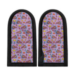 Psychedelic Pizza Pattern Print Skillet Handle Cover