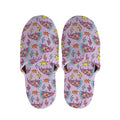 Psychedelic Pizza Pattern Print Slippers