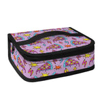 Psychedelic Pizza Pattern Print Small Lunch Bag