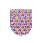 Psychedelic Pizza Pattern Print Toilet Lid Cover