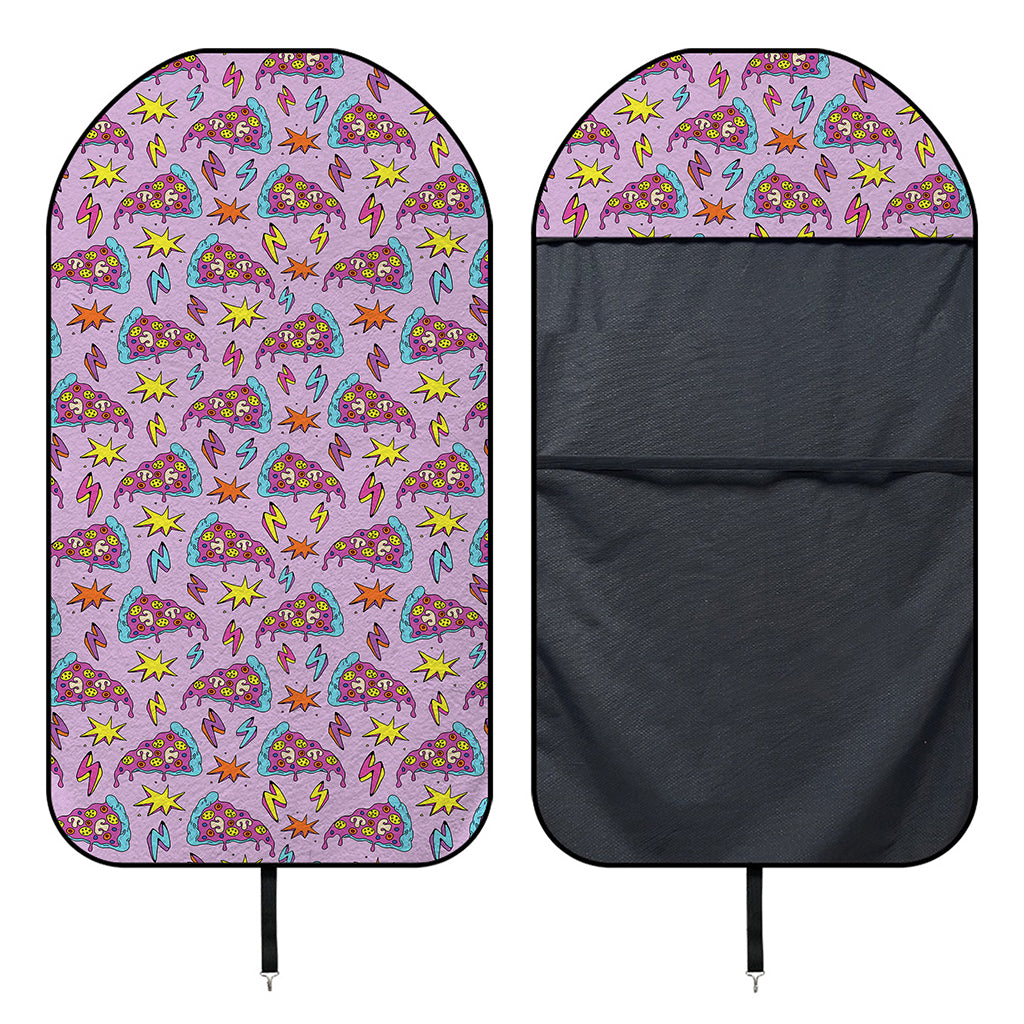 Psychedelic Pizza Pattern Print Waterproof Car Seat Cover