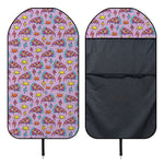 Psychedelic Pizza Pattern Print Waterproof Car Seat Cover