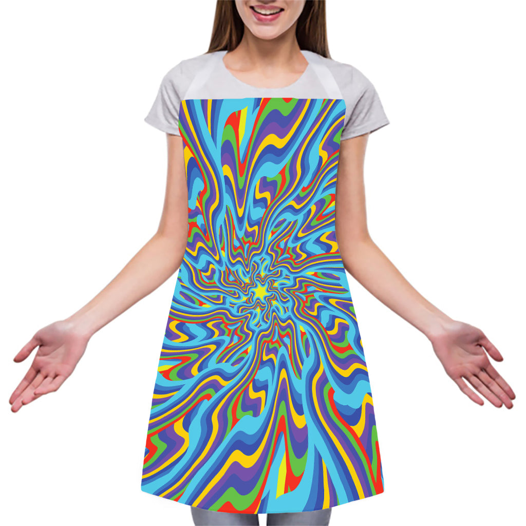 Psychedelic Print Adjustable Apron