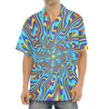 Psychedelic Print Aloha Shirt