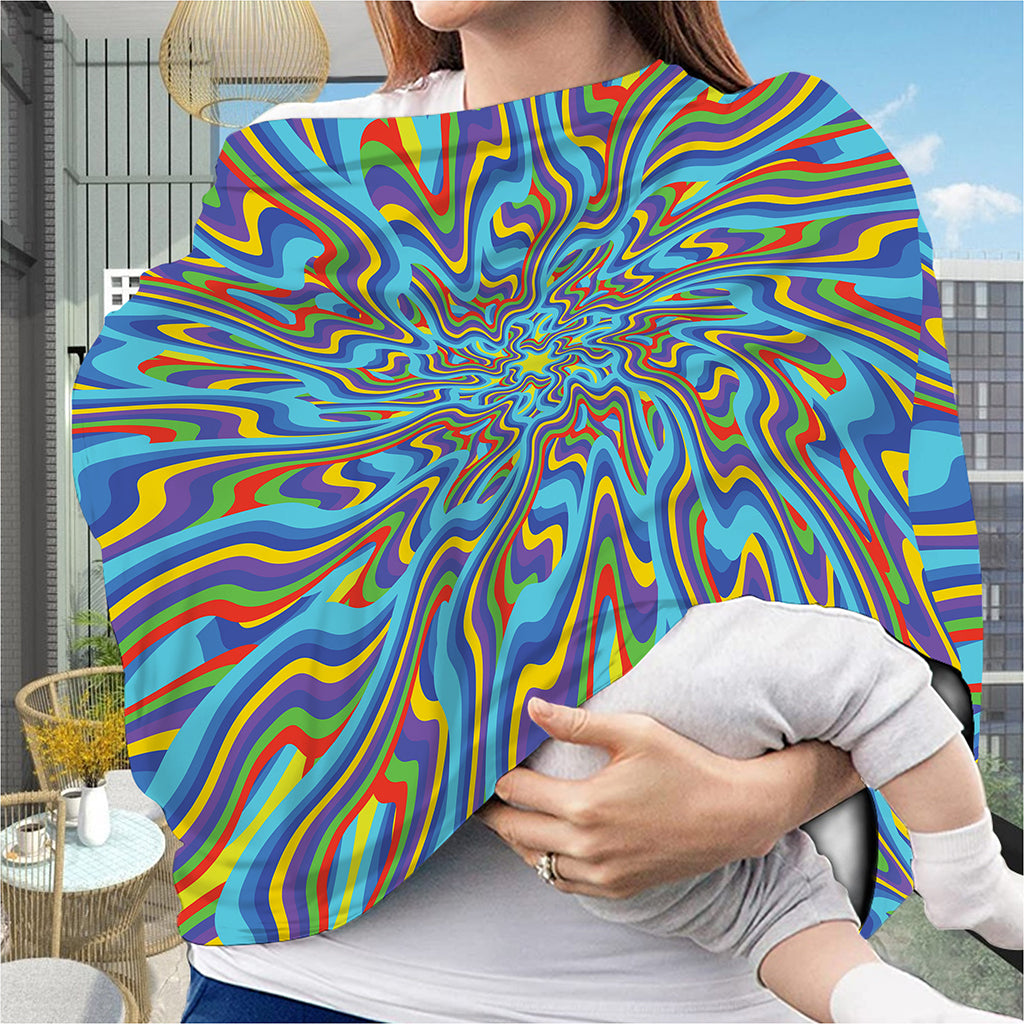 Psychedelic Print Baby Seat Cover