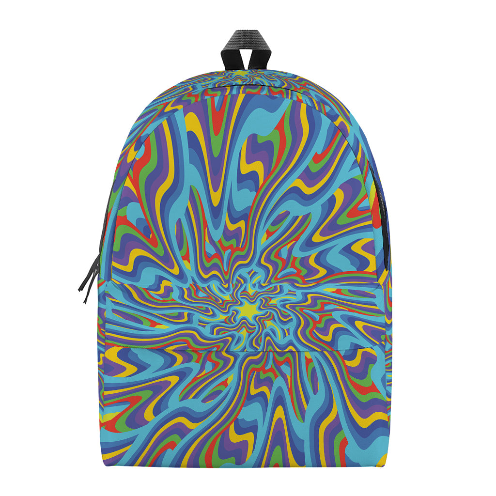 Psychedelic Print Backpack