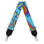 Psychedelic Print Bag Strap